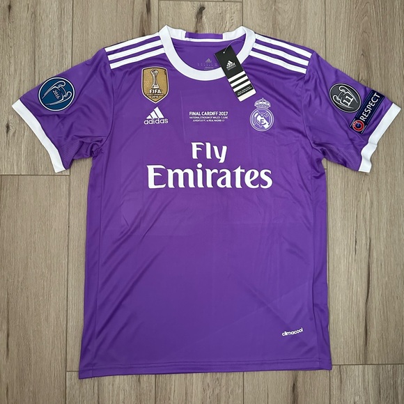 Real Madrid Ronaldo Soccer Jersey Final 2017 - Picture 1 of 5